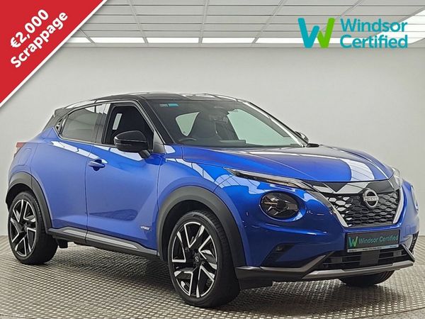 Nissan Juke SUV, Petrol Hybrid, 2025, Blue
