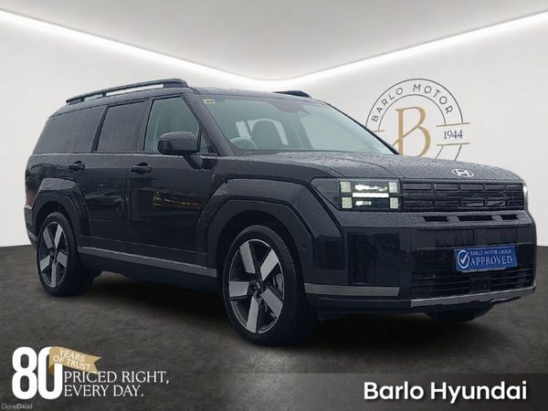 Hyundai Santa Fe SUV, Petrol Plug-in Hybrid, 2026, Black