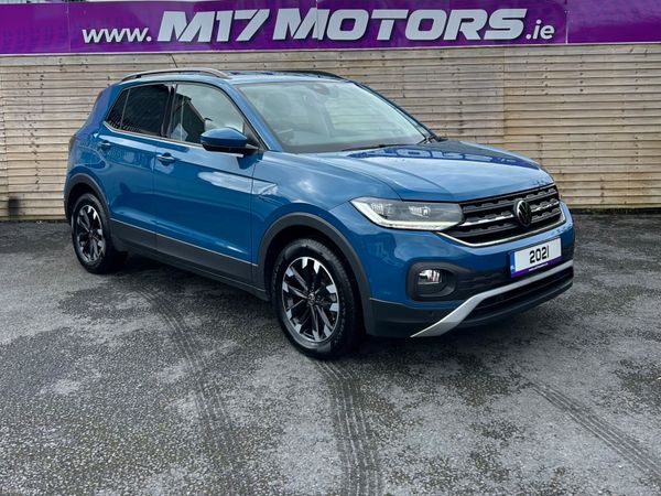 Volkswagen T-Cross MPV, Petrol, 2021, Blue