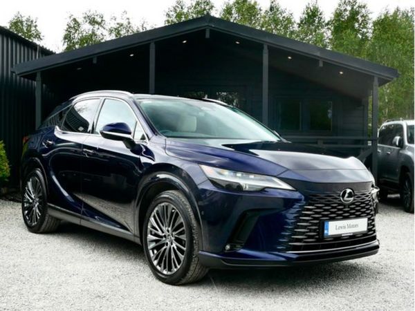 Lexus RX450H+ SUV, Petrol Plug-in Hybrid, 2023, Blue