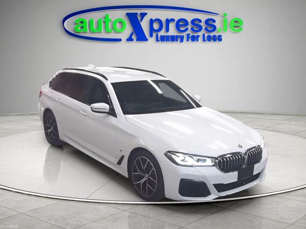 BMW 5-Series Estate, Diesel, 2022, White