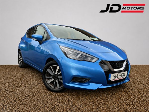 Nissan Micra Hatchback, Petrol, 2019, Blue