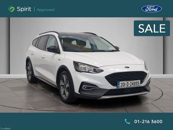 Ford Focus Estate, Petrol, 2020, White