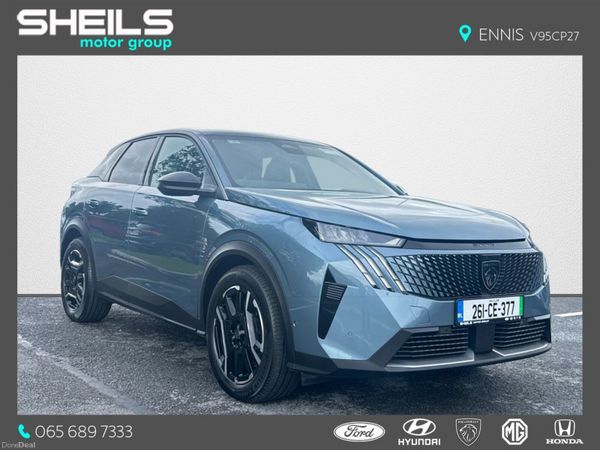 Peugeot 3008 MPV, Electric, 2026, Blue