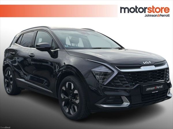 Kia Sportage SUV, Petrol Plug-in Hybrid, 2023, Black