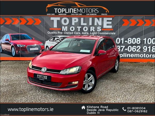 Volkswagen Golf Hatchback, Petrol, 2016, Red