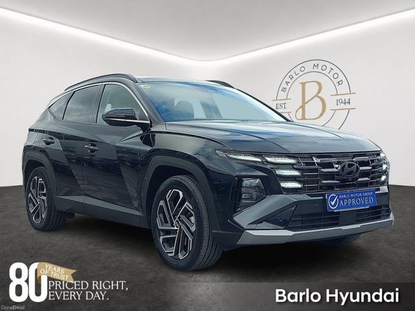 Hyundai Tucson SUV, Petrol Plug-in Hybrid, 2025, Black