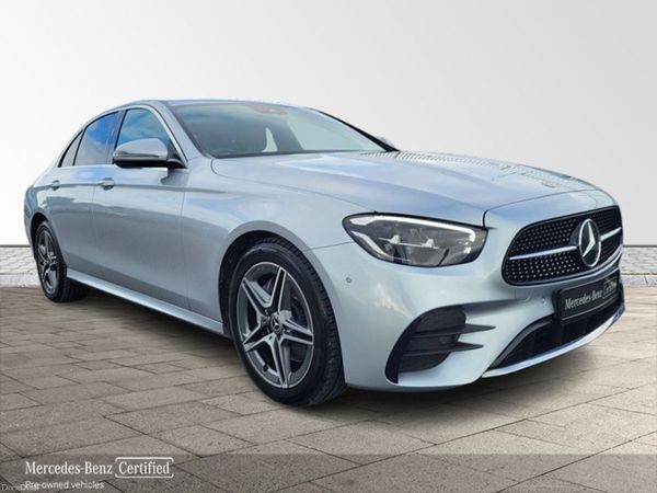 Mercedes-Benz E-Class Saloon, Diesel Hybrid, 2022, Silver