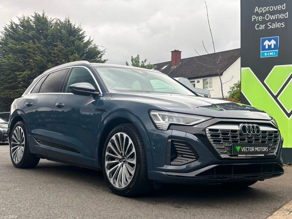 Audi Q8 e-tron SUV, Electric, 2024, Blue