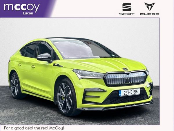 Skoda Enyaq Hatchback, Electric, 2023, Green