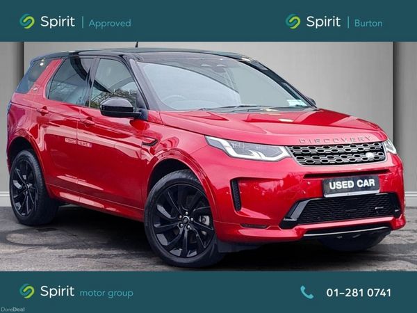 Land Rover Discovery Sport SUV, Petrol Plug-in Hybrid, 2023, Red