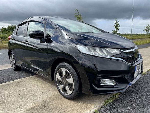 Honda Fit Hatchback, Petrol Hybrid, 2019, Black