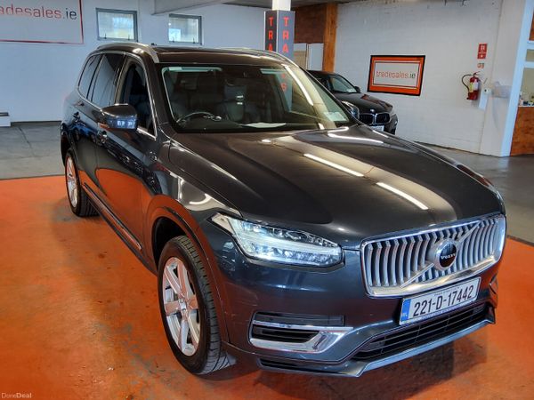 Volvo XC90 SUV, Petrol Plug-in Hybrid, 2022, Grey
