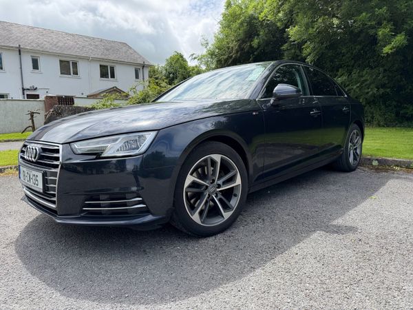 Audi A4 Saloon, Diesel, 2018, Blue