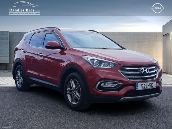 Hyundai Santa Fe SUV, Diesel, 2017, Red