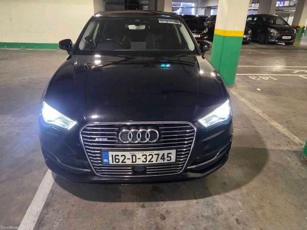 Audi A3 Hatchback, Petrol Plug-in Hybrid, 2016, Black