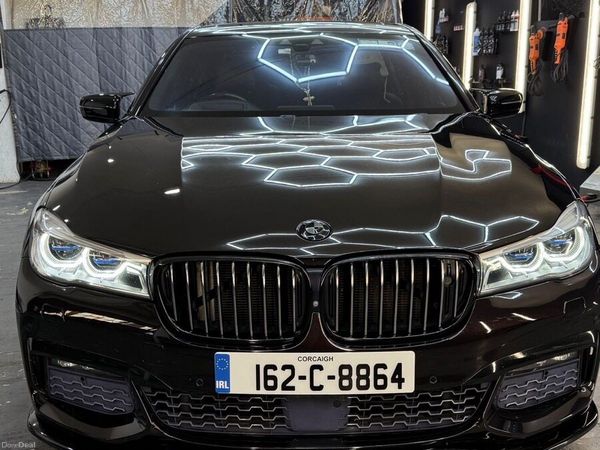 BMW 7-Series Saloon, Diesel, 2016, Black