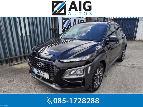 Hyundai KONA SUV, Petrol Hybrid, 2019, Black