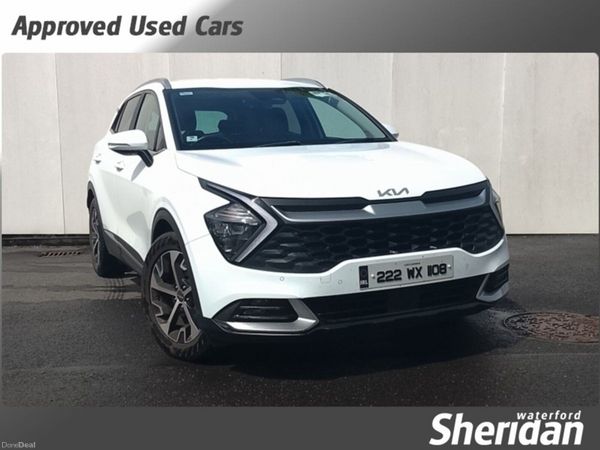 Kia Sportage SUV, Diesel Hybrid, 2022, White