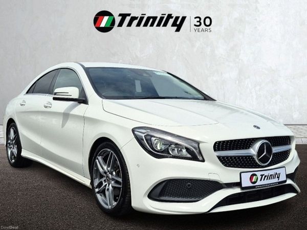 Mercedes-Benz CLA Saloon, Petrol, 2019, White