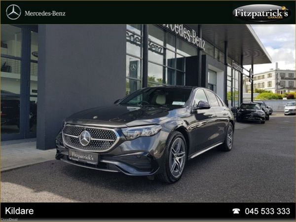 Mercedes-Benz E-Class Saloon, Diesel Plug-in Hybrid, 2026, Grey