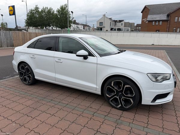 Audi A3 Saloon, Petrol, 2015, White