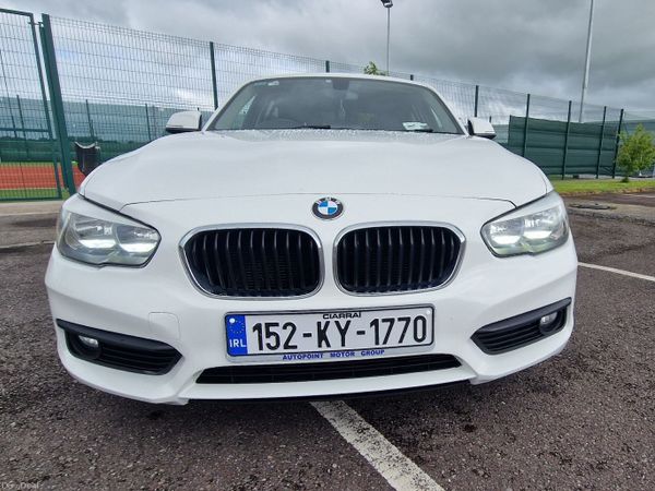 BMW 1-Series Hatchback, Diesel, 2015, White