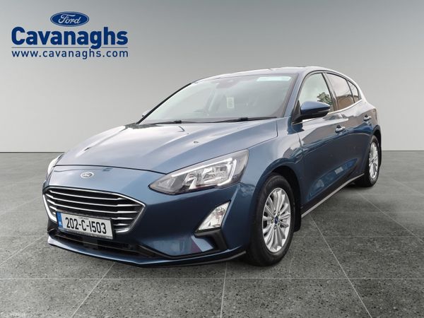 Ford Focus Hatchback, Petrol, 2020, Blue