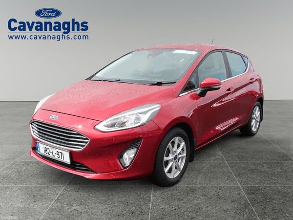 Ford Fiesta Hatchback, Diesel, 2018, Red