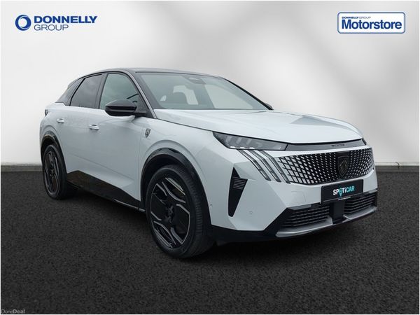 Peugeot 3008 Estate, Electric, 2025, White