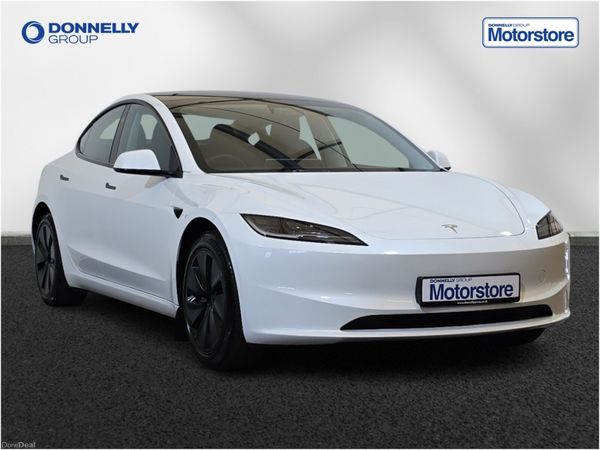 Tesla Model 3 Saloon, Electric, 2024, White