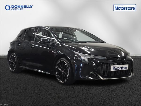 Toyota Corolla Hatchback, Petrol Hybrid, 2021, Black