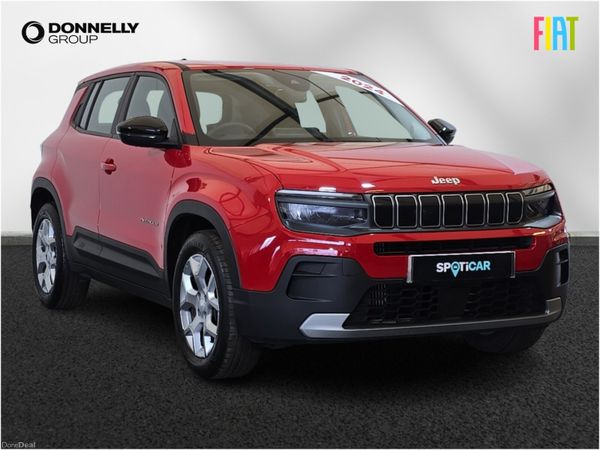 Jeep Avenger Hatchback, Petrol, 2024, Red