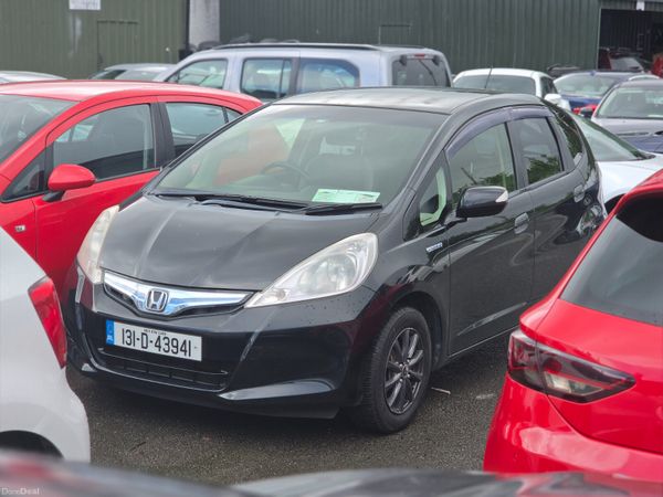 Honda Fit Hatchback, Petrol Hybrid, 2013, Black