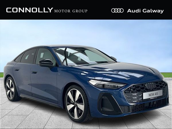 Audi A5 Saloon, Petrol Plug-in Hybrid, 2026, Blue