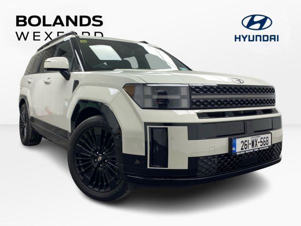 Hyundai Santa Fe SUV, Petrol Plug-in Hybrid, 2026, White