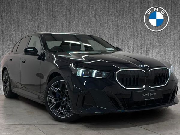 BMW 5-Series Saloon, Petrol Plug-in Hybrid, 2026, Black