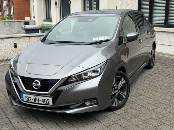 Nissan Leaf Hatchback, Electric, 2018, Grey
