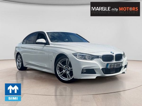BMW 3-Series Saloon, Petrol Plug-in Hybrid, 2018, White