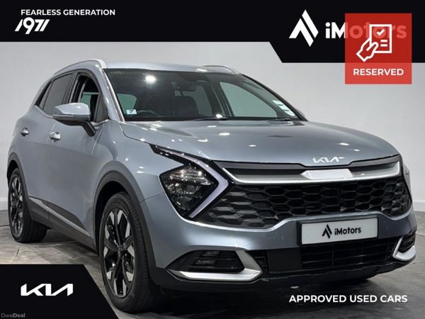 Kia Sportage SUV, Petrol Plug-in Hybrid, 2023, Grey