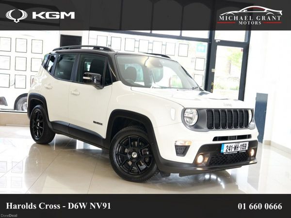Jeep Renegade SUV, Petrol Hybrid, 2024, White