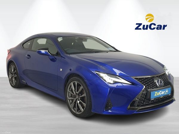 Lexus RC Coupe, Petrol Hybrid, 2019, Blue