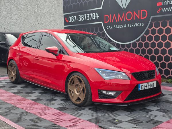 SEAT Leon Hatchback, Diesel, 2013, Red