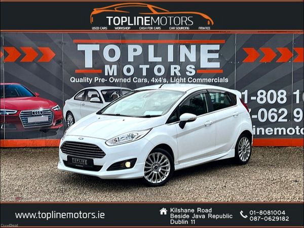 Ford Fiesta Hatchback, Petrol, 2015, White