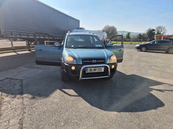 Hyundai Tucson SUV, Diesel, 2008, Green
