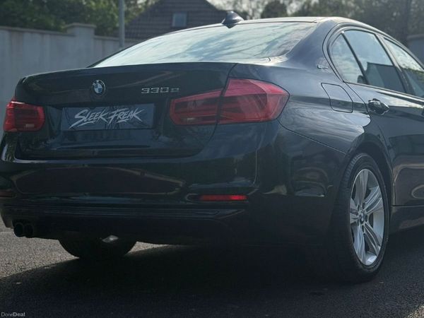 BMW 3-Series Saloon, Petrol Plug-in Hybrid, 2017, Black