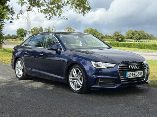 Audi A4 Saloon, Diesel, 2019, Blue