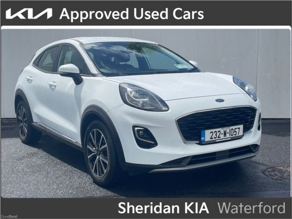 Ford Puma MPV, Petrol Hybrid, 2023, White