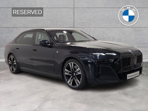 BMW 7-Series Saloon, Petrol Plug-in Hybrid, 2025, Black