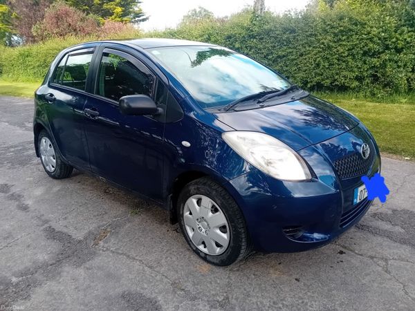 Toyota Yaris Hatchback, Petrol, 2007, Blue